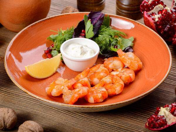 Пури-пури - Креветки на мангале