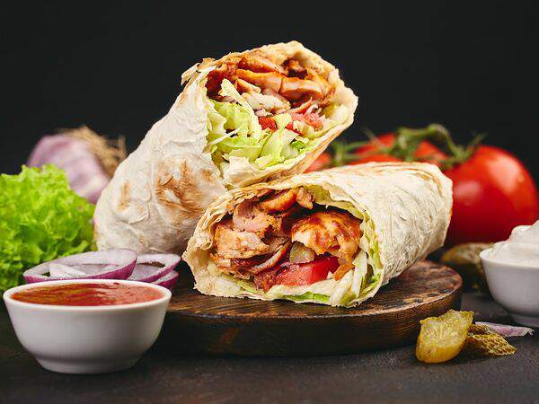 Шаурма ВЛАВАШЕ - Большая Шаурма с курицей Бизон