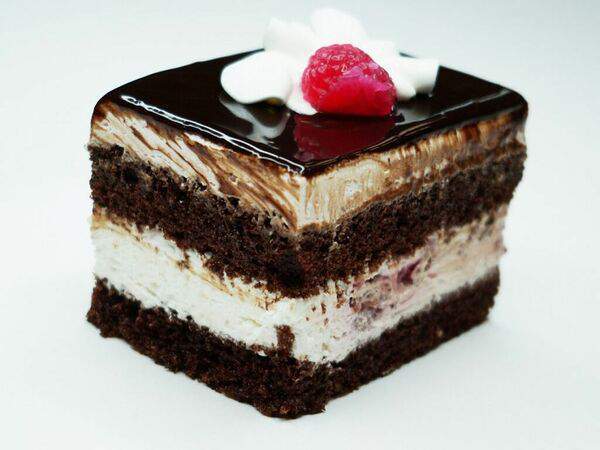 Зерносити - Пирожное Творожное с малиной