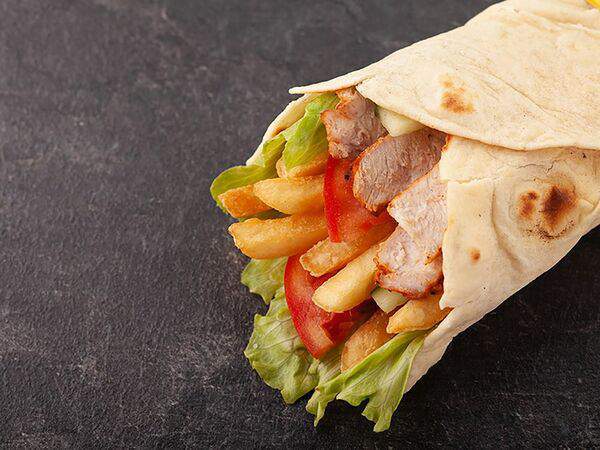 Гриль-кафе МангалЪ - Пита греческая с курицей