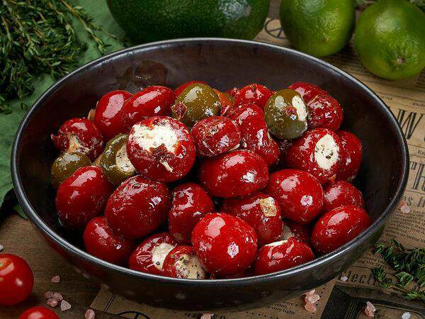 Рыбная мануфактура №1 - Ассорти перцев Греко, фаршированных сыром фета