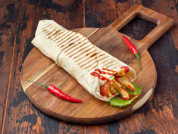 Фалафилоо - Салат Роль с Картофелем фри