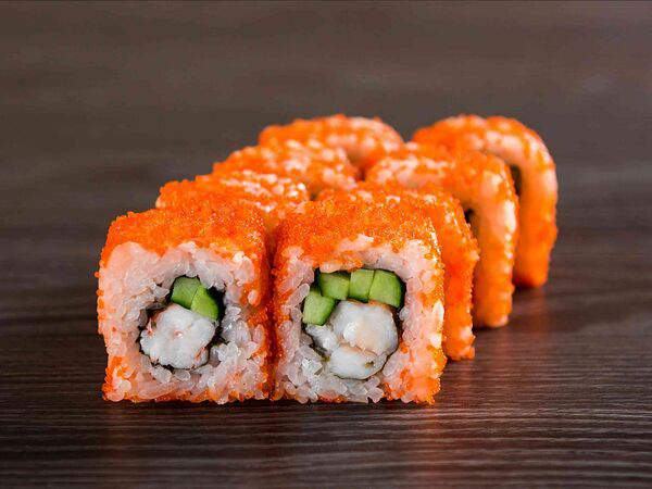 Едакратия - Ролл Калифорния тигровая креветка