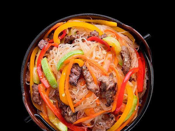 Ого!Суши. Халяль - Вок фунчоза с говядиной