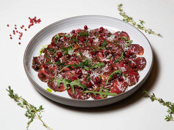 Холодец - Карпаччо из лося