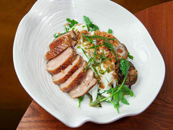 Koza Bistro - Тёплый картофельный салат с уткой