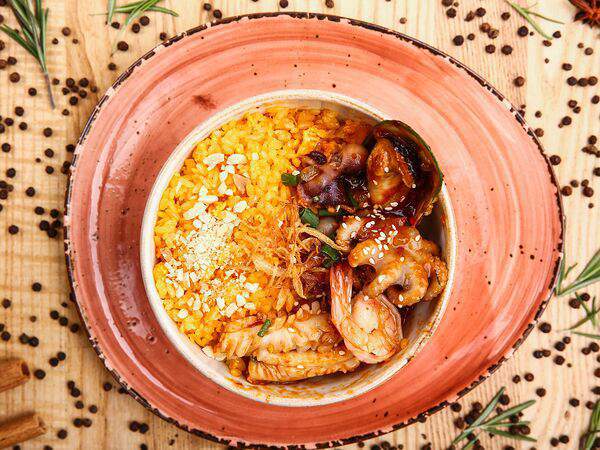 Hanoi City - Рис с морепродуктами