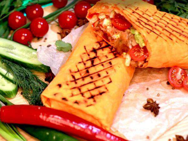 Наша еда - Шаурма сырная