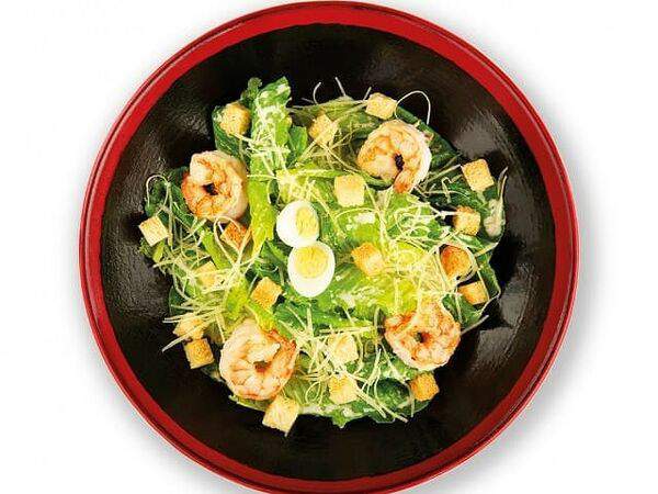 Таками - Цезарь c креветками