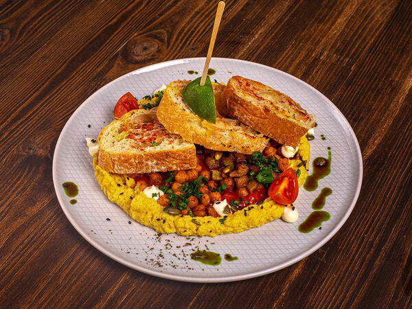 Crazy Brothers - Хумус с печеными баклажанами