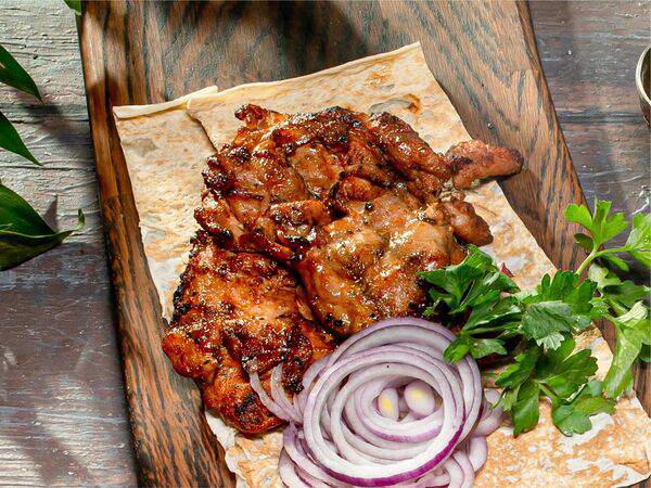 Хачапури тётушки Марико - Шашлычок из куриных бедрышек