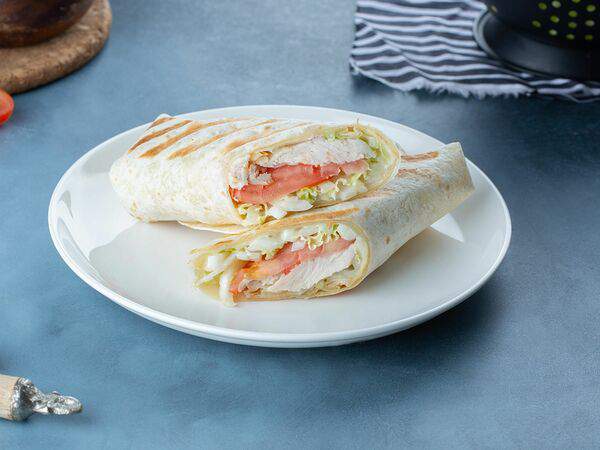 Славный кофе - Цезарь ролл с курицей