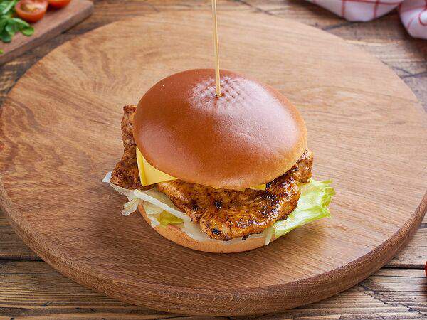 Sol Pizza - Чикен Фреш бургер