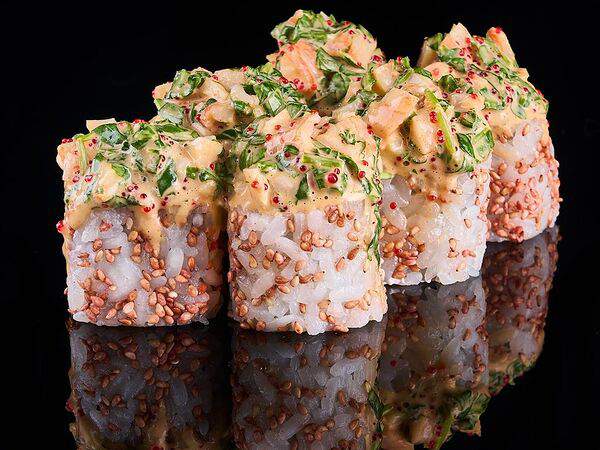 Nishiki - Ролл руккола с креветками