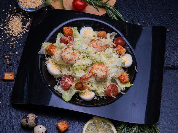 Sushi & Susi - Салат Цезарь сан с креветками