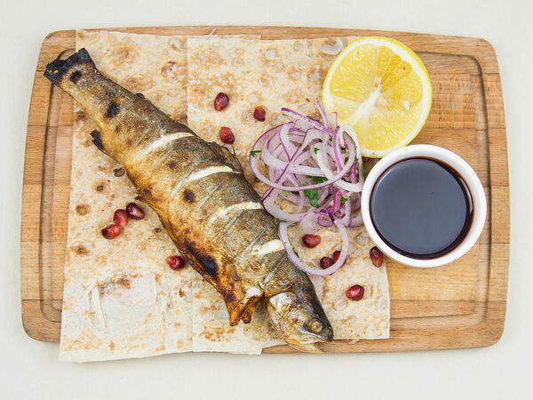 Зимний сад - Форель на углях