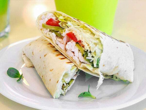 Smart Cafe - Рап с курицей и соусом Цезарь