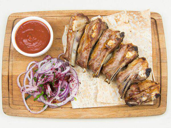 Зимний сад - Шашлык из свиных ребрышек