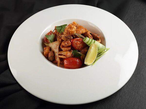 Мираж - Вок Креветка и курица