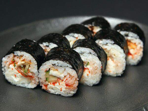 Рога лося - Чиз маки с угрем