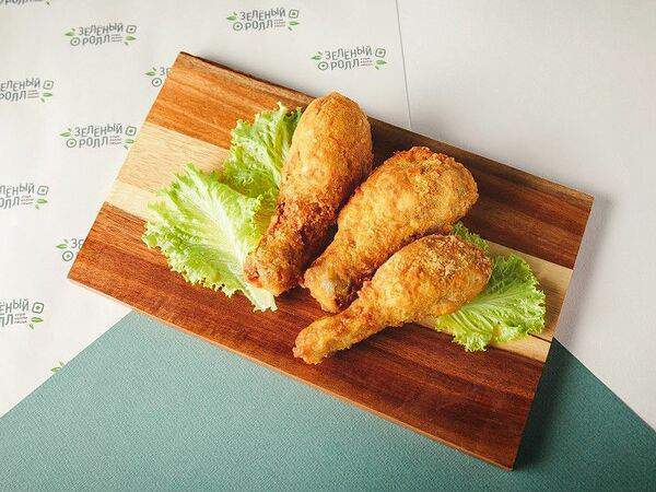 Зелёный ролл - Куриные ножки