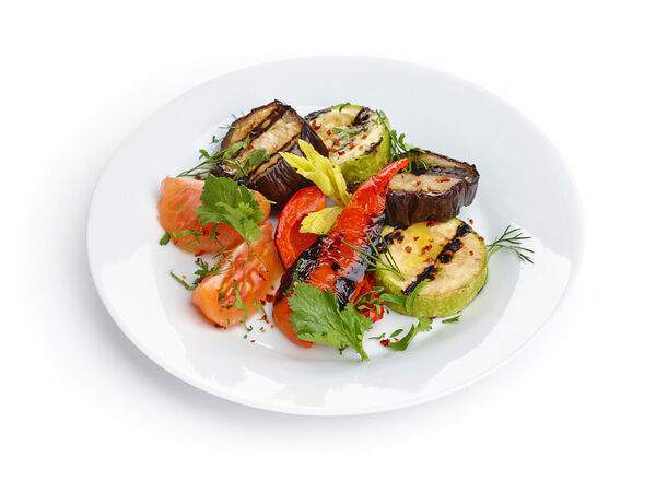 Гриль бутыль - Овощи гриль