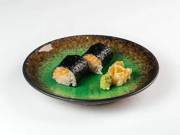 Avocado queen - Ручной ролл с гребешком