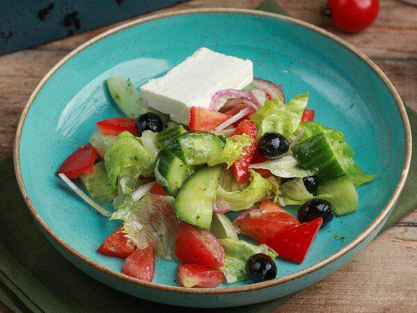 Большие Тарелки - Салат Греческий