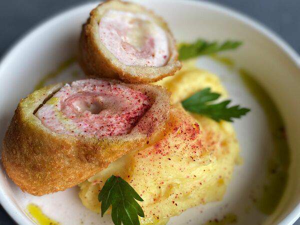 Ресторан 101 - Кордон блю с картофельным пюре