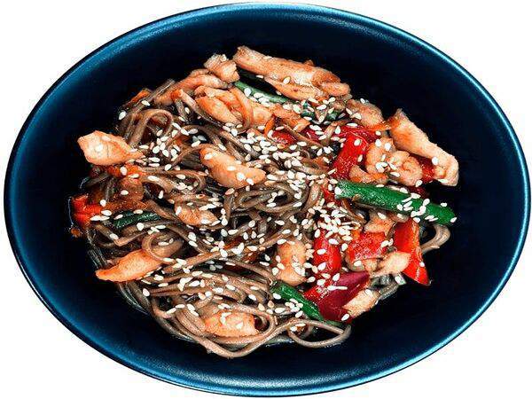 Inari - Соба с курицей в соусе Унаги