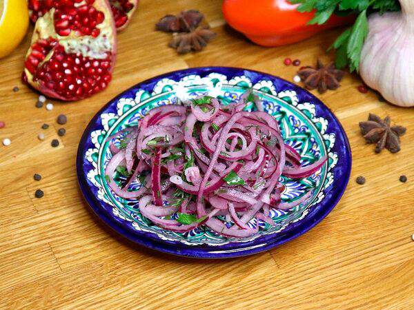 Чайхана Ташкент - Добавка к плову - Маринованный лук