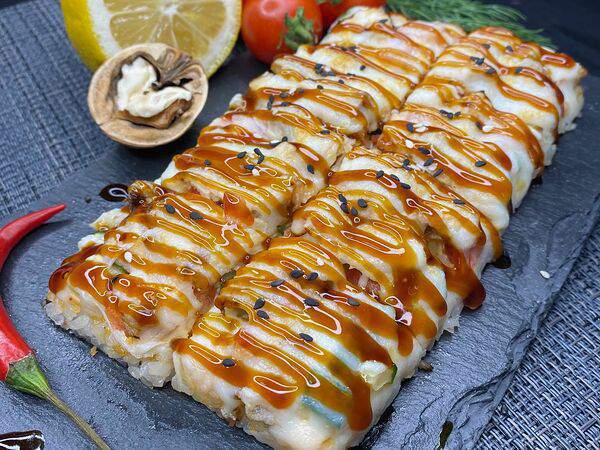 Японосуши - Суши-пицца с курицей