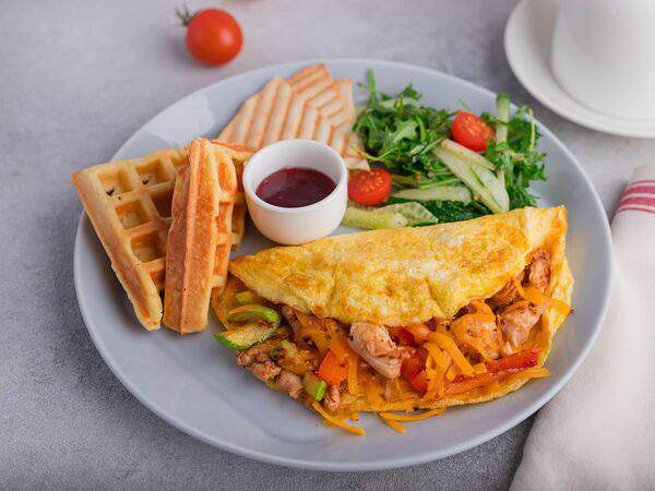 Apollo café - Завтрак с омлетом