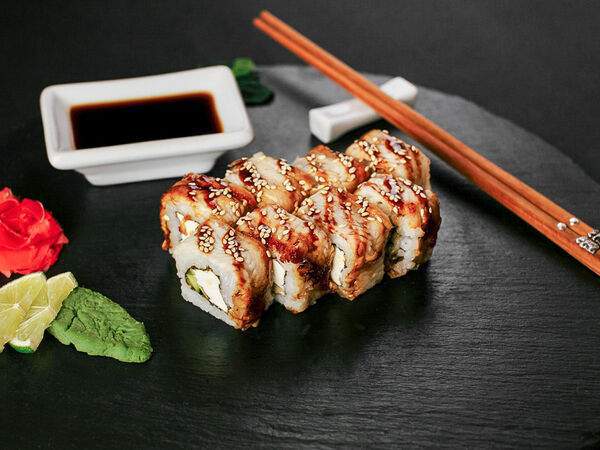 Terkin Gastro Pub - Ролл Филадельфия с угрем