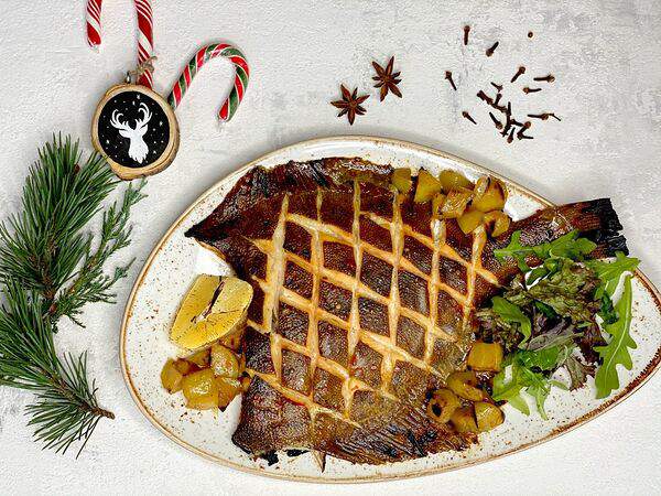 Chalet River Club - Камбала на углях