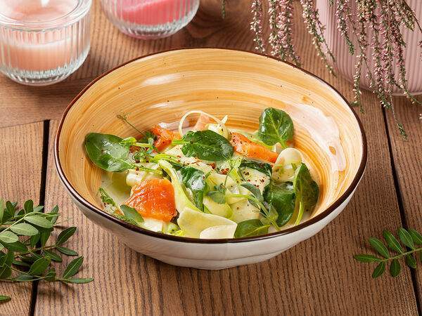 Clearbarn - Паста из цукини с лососем