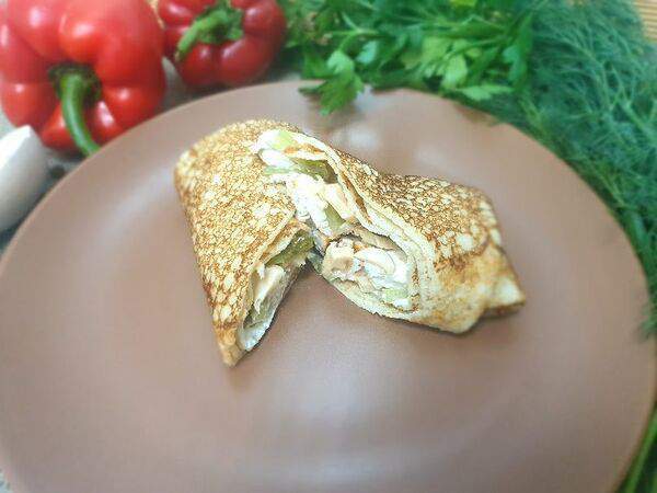 Ссср - Блин с курицей и грибами