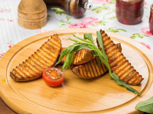 Кафе Отдых - Картофель запеченный по-домашнему