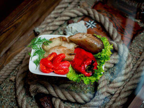 Старый якорь - Овощи на мангале Аджапсандал