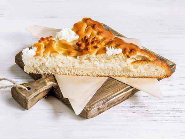 Пироговый Дворик - Пирог с творожной начинкой