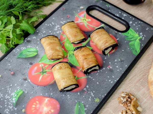 Пекарня Батоно - Рулетики из баклажанов с ореховой начинкой