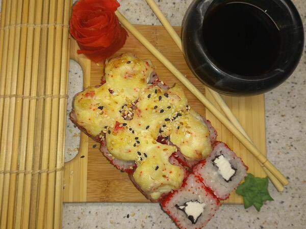 Скушай Суши - Запеченный ролл торнадо