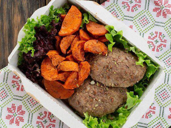 Бар здоровых привычек - Ланч №62 Котлеты из говядины