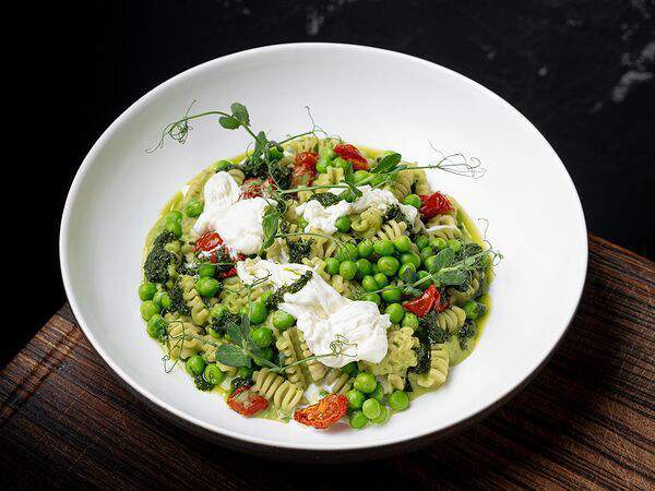 Мона - Радиатори с зелёным горошком и страчателлой