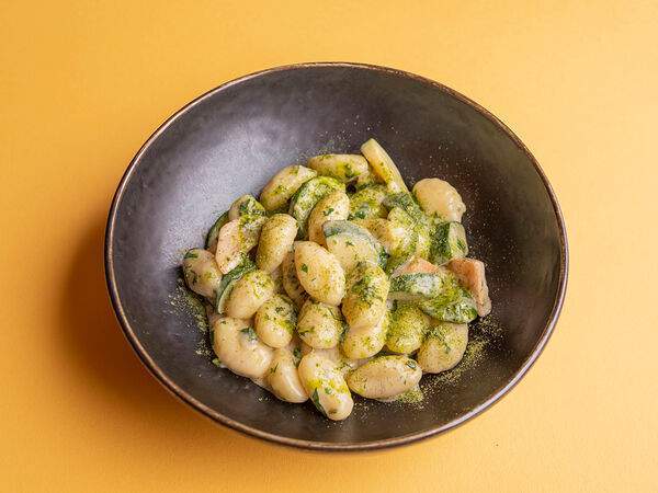 I'm Thankful for Today - Сливочные ньокки блю чиз с цукини и грушей