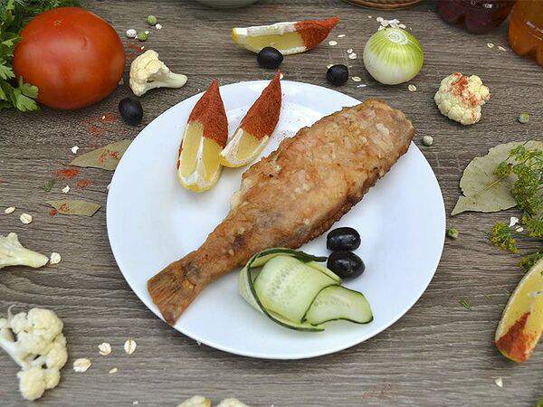 Ланч-кафе Baza Plaza - Окунь жареный