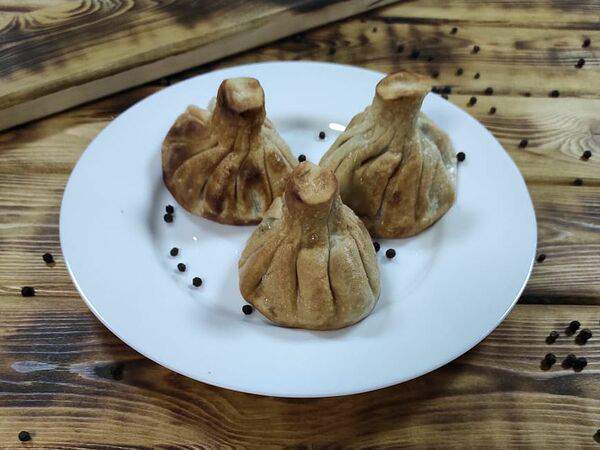 Кавказский аппетит - Жареные хинкали из свинины и говядины