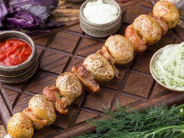 Гурман - Картофель бейби на углях