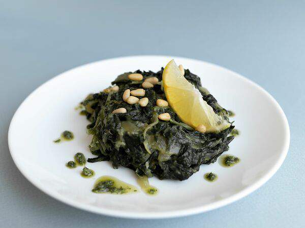 JOY.healthy.point - Шпинат в соусе Бешамель