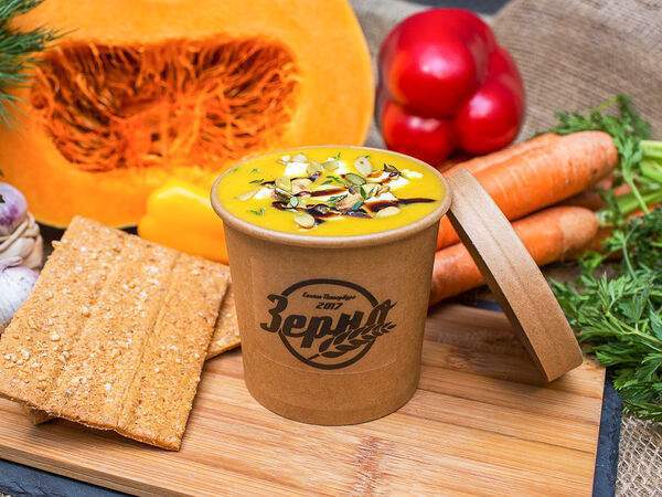 Зерно - Суп Тыквенный на кокосовым молоке